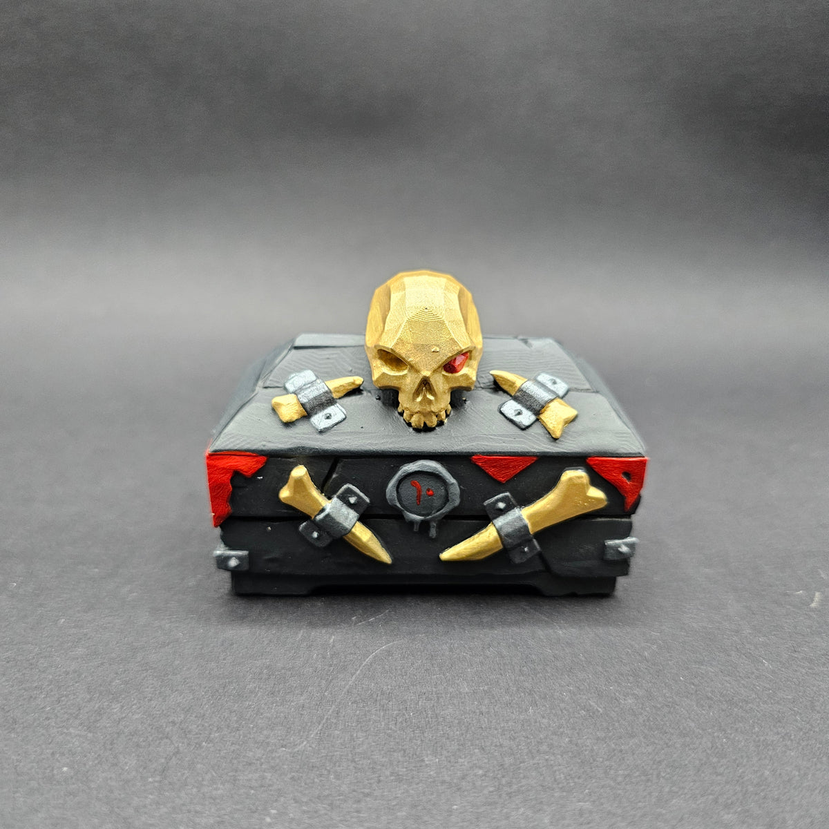 Sea Of Thieves Inspired Mini Caskets of Gilded Bones