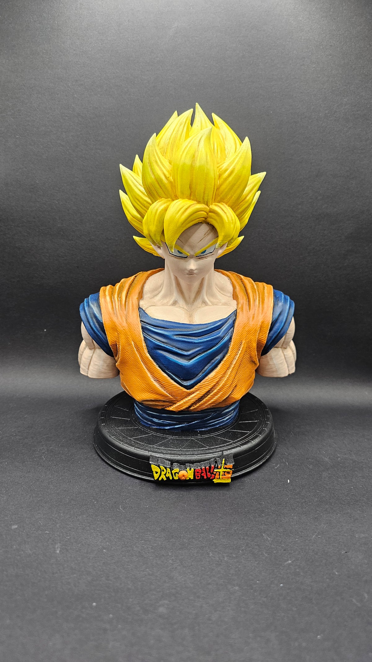 Dragon Ball inspired Super Saiyan Goku Character Bust