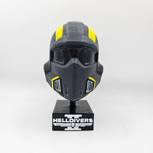 Helldivers Inspired Mini Helmet