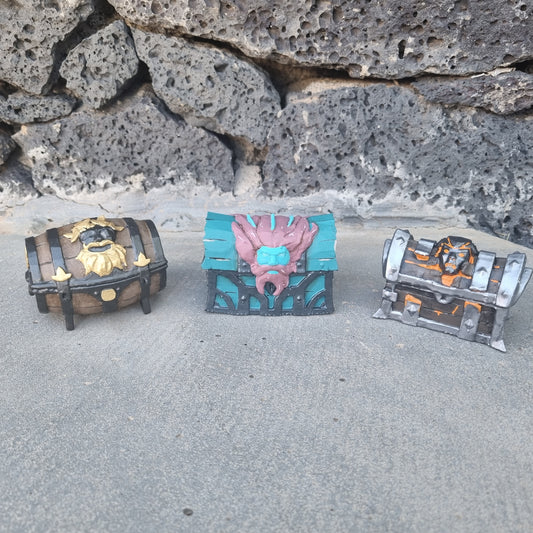 Sea Of Thieves Inspired Cursed Treasure Chests