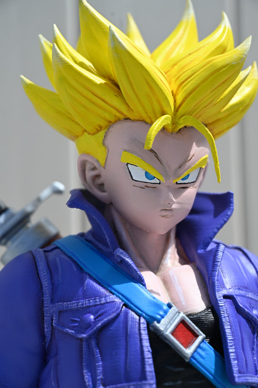 Dragon Ball inspired Super Saiyan Trunks character Bust