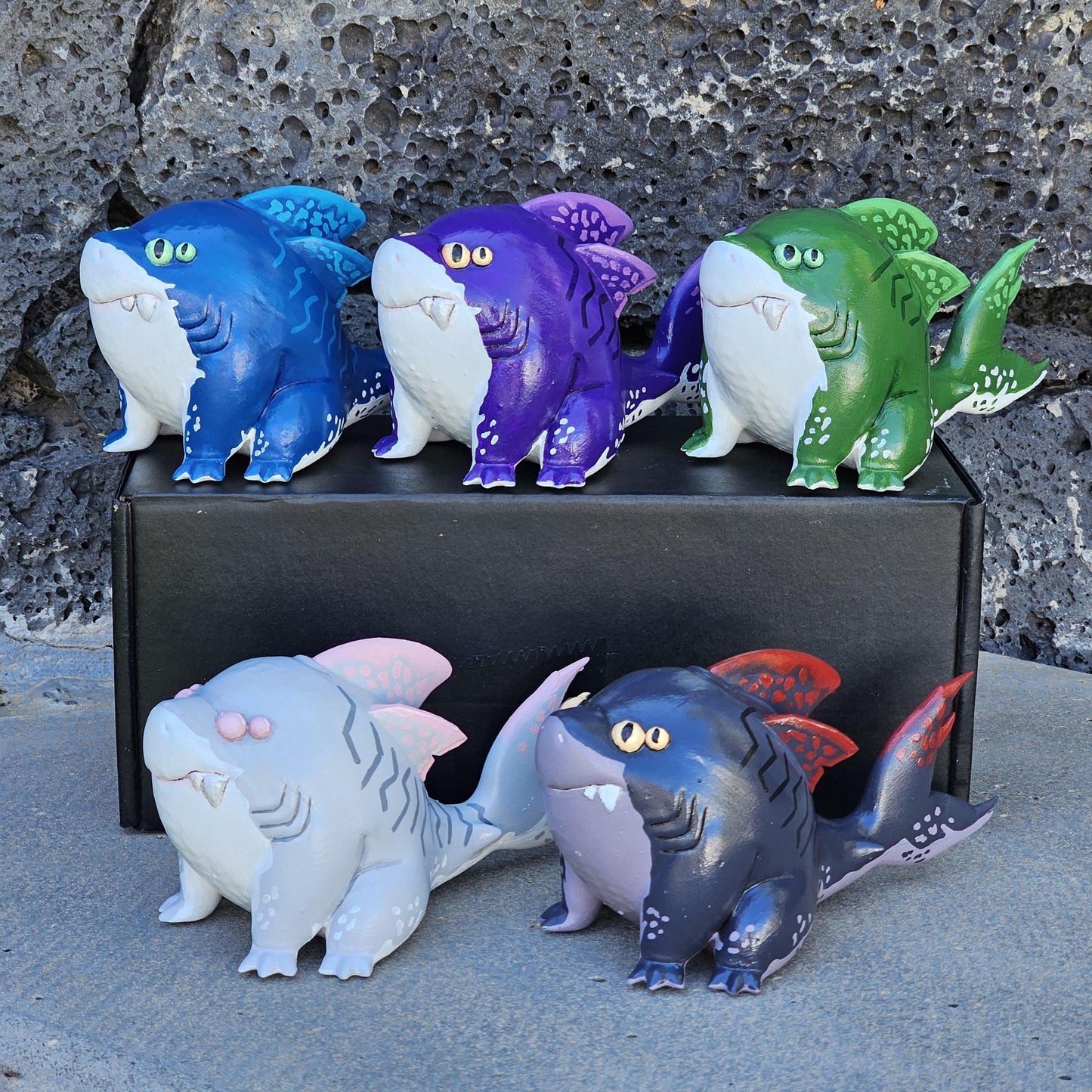 Sea Of Thieves Inspired Mini baby Megalodons