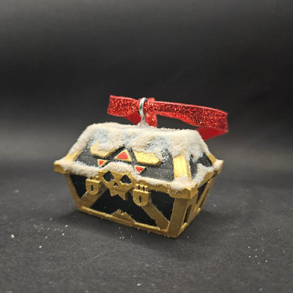 Sea Of Thieves Inspired painted Treasure Chest Christmas Decorations