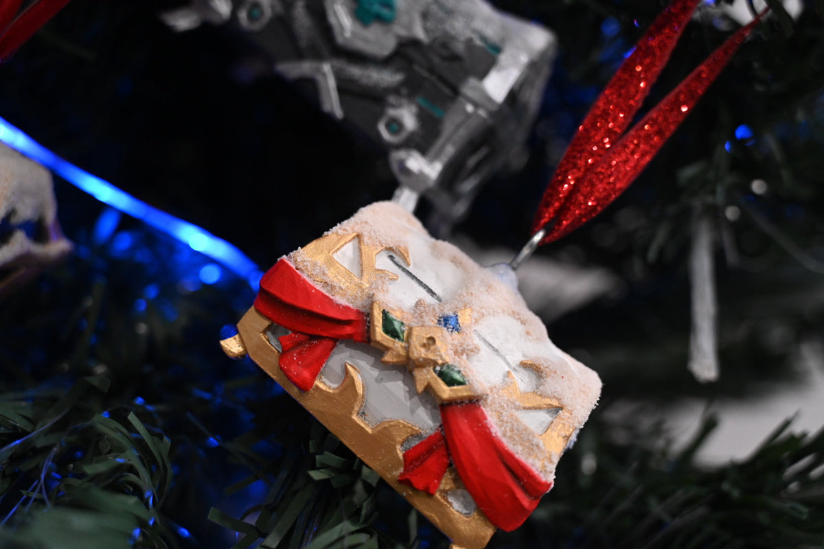 Sea Of Thieves Inspired painted Treasure Chest Christmas Decorations
