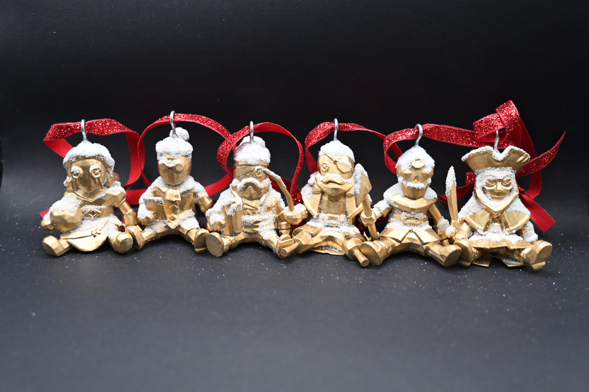 Sea Of Thieves Inspired Trinket Doll Christmas Decorations