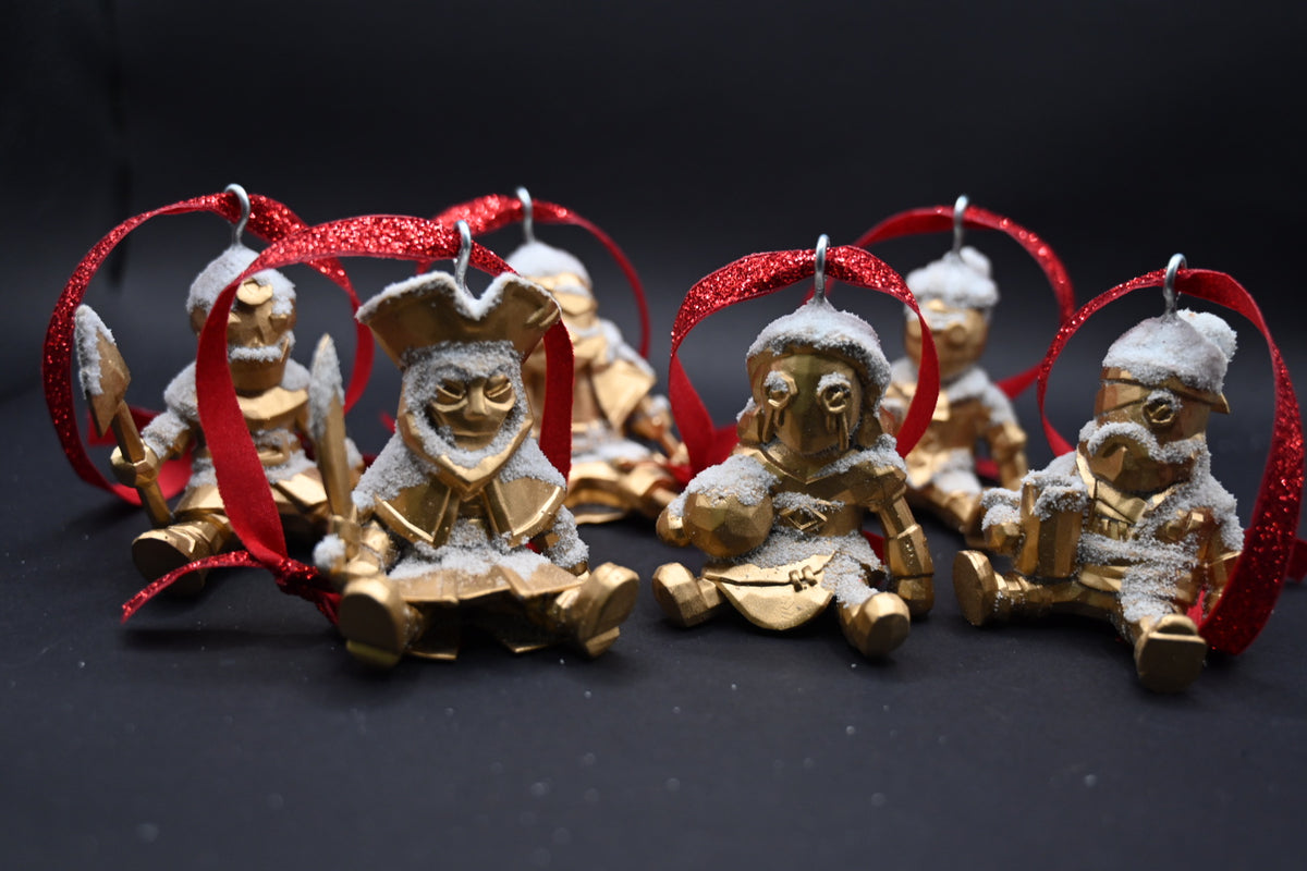 Sea Of Thieves Inspired Trinket Doll Christmas Decorations