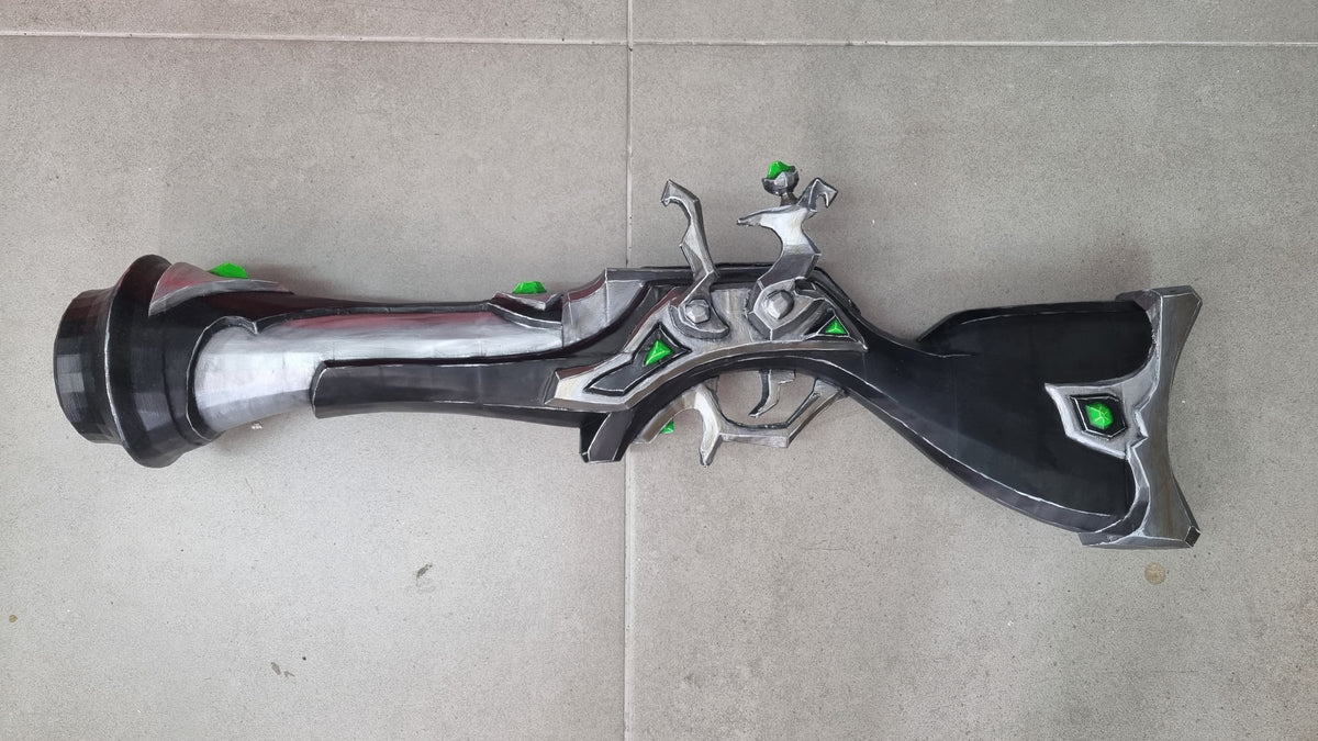 Sea Of Thieves Inspired Life Size Obsidian Blunderbuss