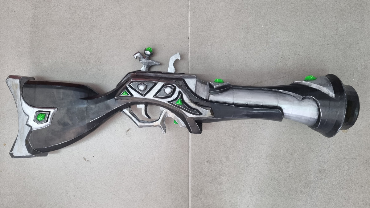 Sea Of Thieves Inspired Life Size Obsidian Blunderbuss