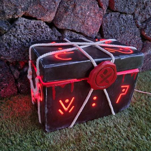 Large Sea of Thieves Inspired Light up Box Of Wondrous Secrets