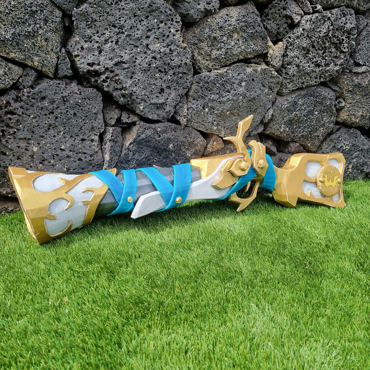 Sea Of Thieves Inspired Life Size Gilded Phoenix Blunderbuss
