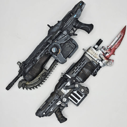 Gears Of War inspired mini Lancer and Retro Lancer
