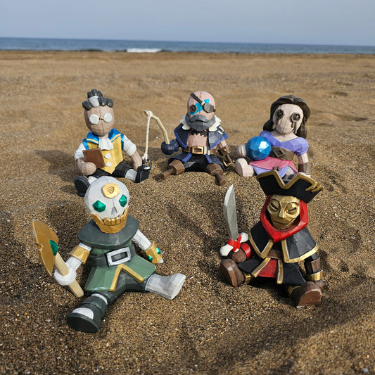 Sea Of Thieves Inspired Trinket Dolls