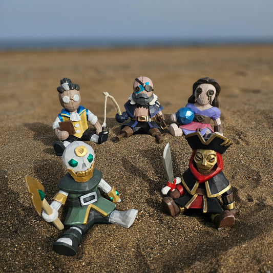 Sea Of Thieves Inspired Trinket Dolls