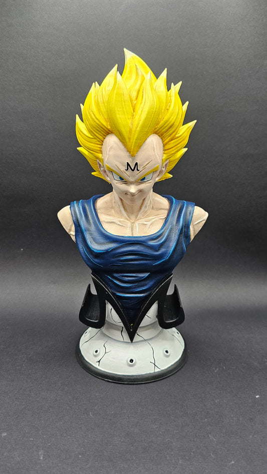Dragon Ball inspired Majin Vegeta Character Bust