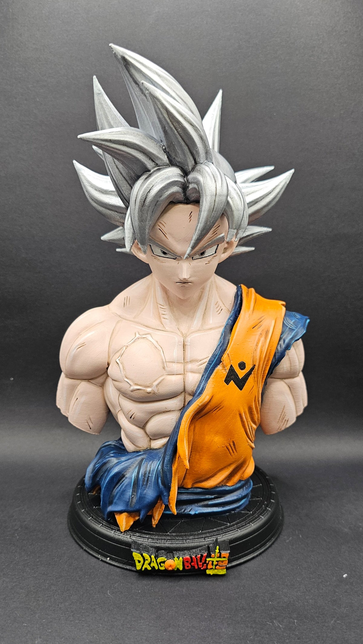Dragon Ball inspired Ultra Instinct Goku Character Bust