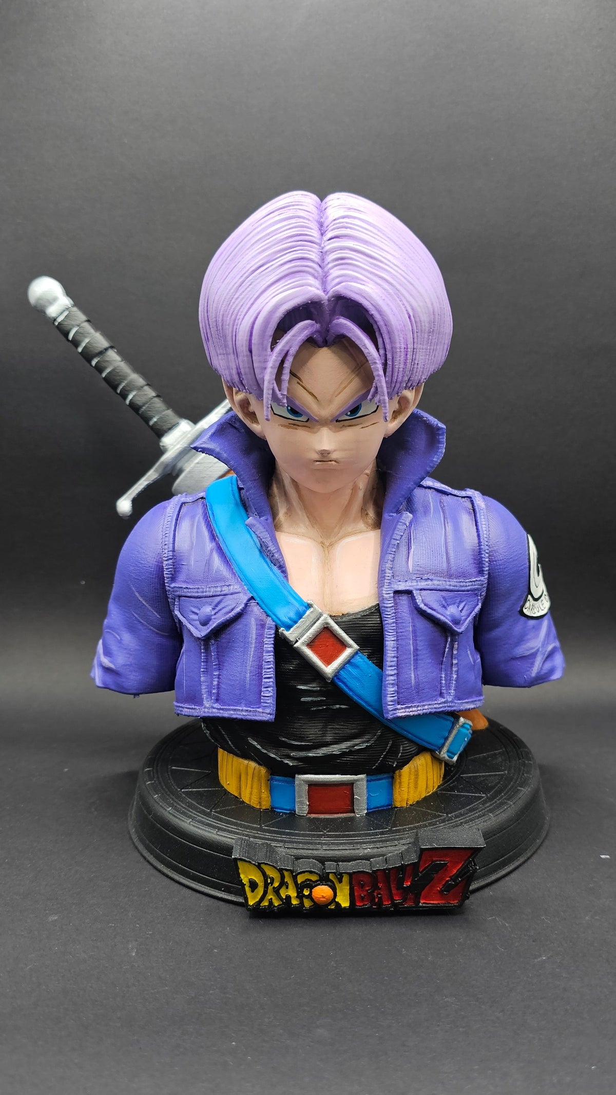 Dragon Ball inspired Trunks Character Bust