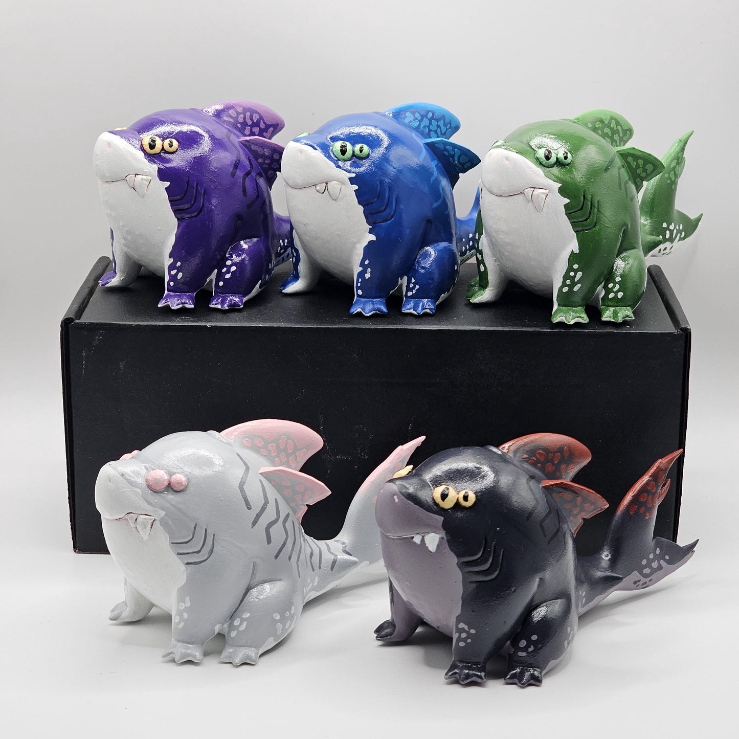 Sea Of Thieves Inspired Mini baby Megalodons