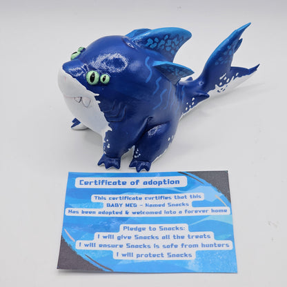 Sea Of Thieves Inspired Mini baby Megalodons