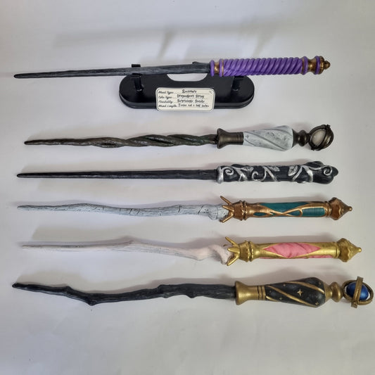 Hogwarts Legacy inspired Custom Wands WITH STAND