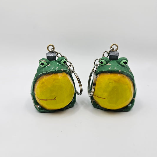 Sea of Thieves Inspired Frog Lantern Keyring