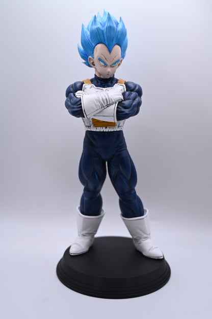 Dragon Ball inspired Super Saiyan Blue Vegeta Statue