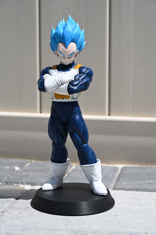Dragon Ball inspired Super Saiyan Blue Vegeta Statue
