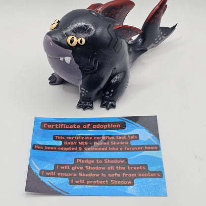 Sea Of Thieves Inspired Mini baby Megalodons
