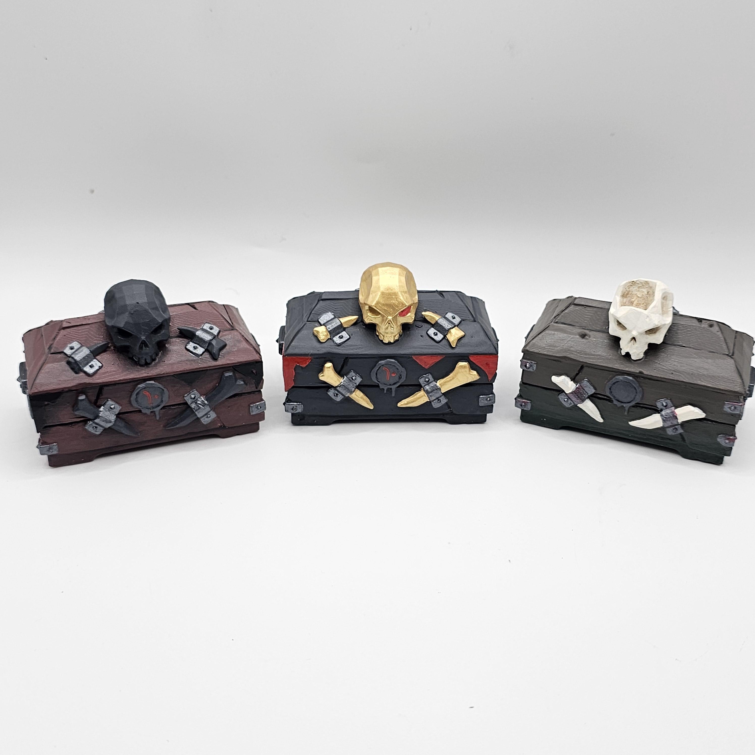 Sea Of Thieves Inspired Reaper Caskets – ChloeSaurasCrafts