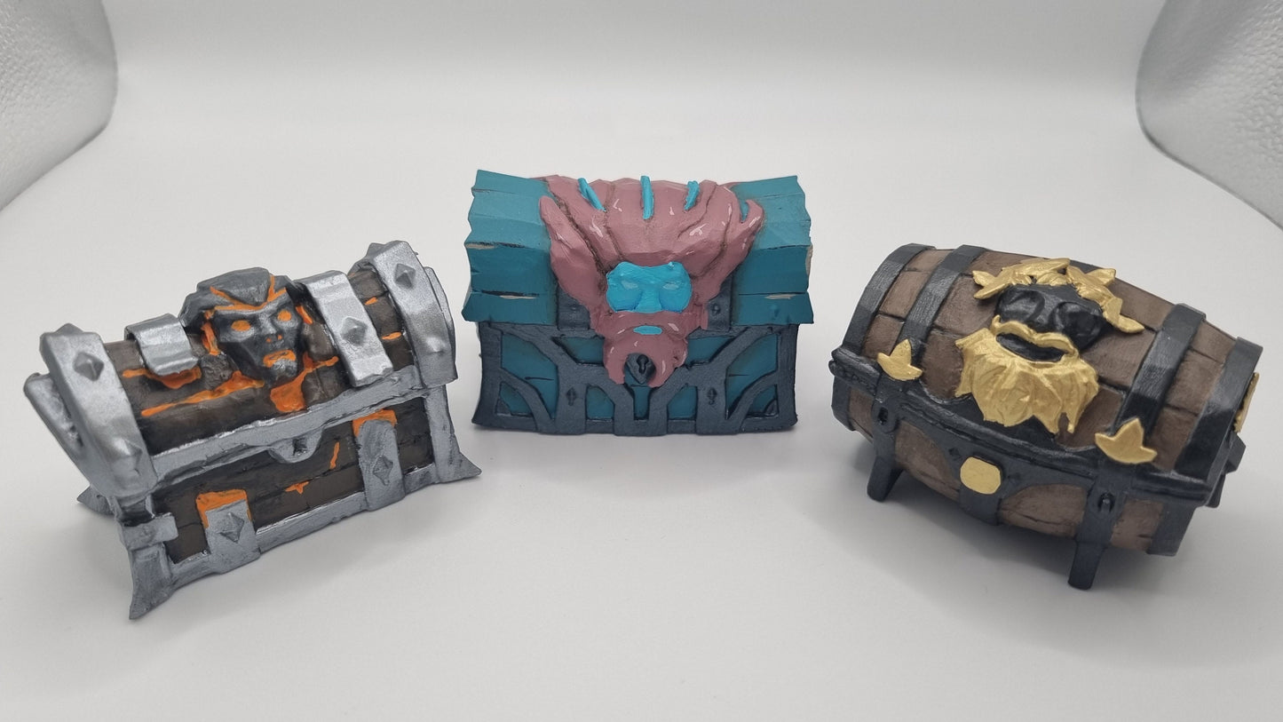 Sea Of Thieves Inspired Cursed Treasure Chests