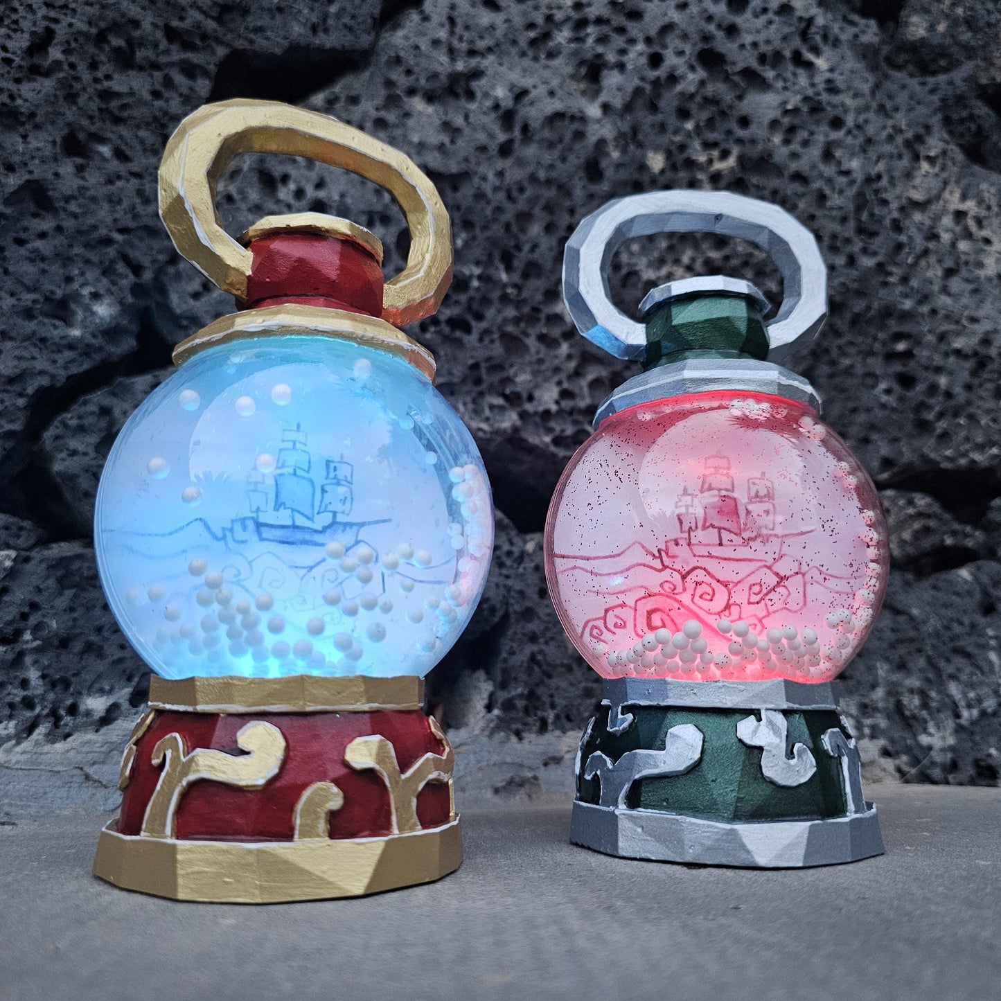 Sea Of Thieves Inspired LIGHT UP Orb Lantern