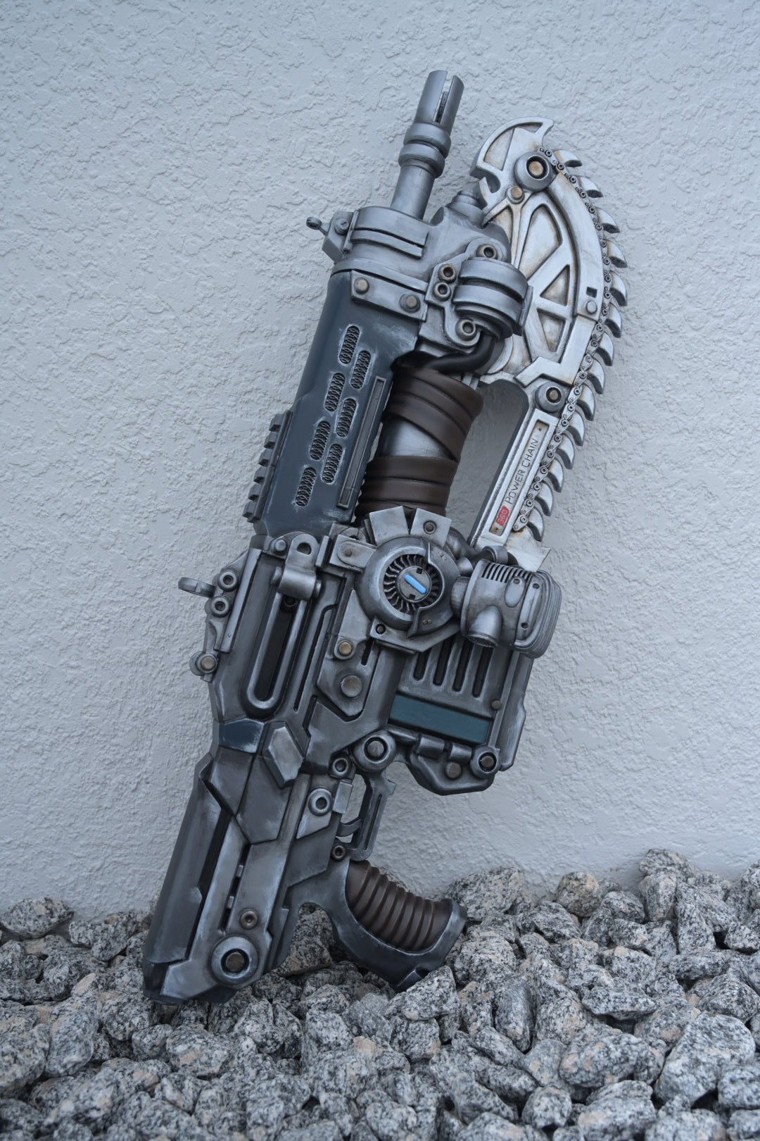 Gears Of War E Day inspired life size Lancer prop