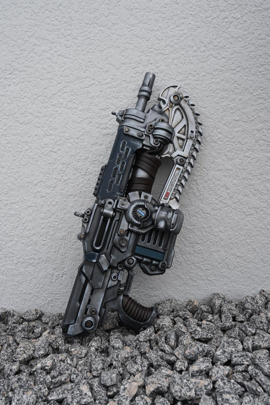 Gears Of War E Day inspired life size Lancer prop