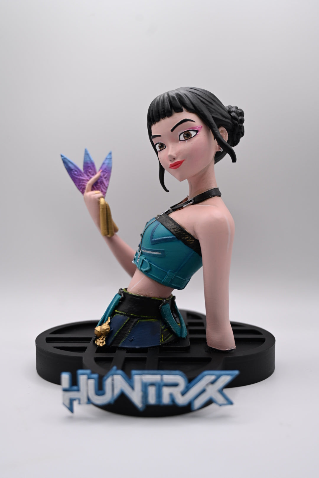 K Pop Demon Hunters Inspired Zoey Character Bust