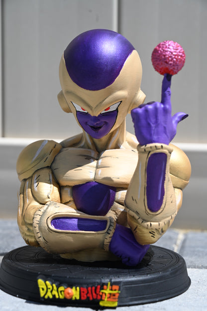 Dragon Ball inspired Golden Frieza character Bust