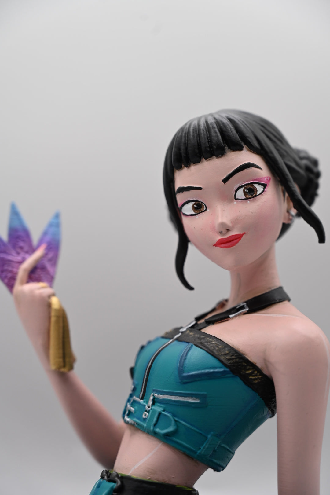 K Pop Demon Hunters Inspired Zoey Character Bust