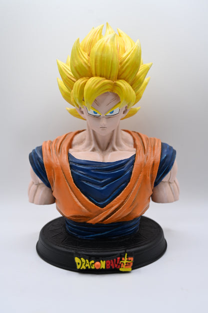 Dragon Ball inspired Super Saiyan Goku Character Bust