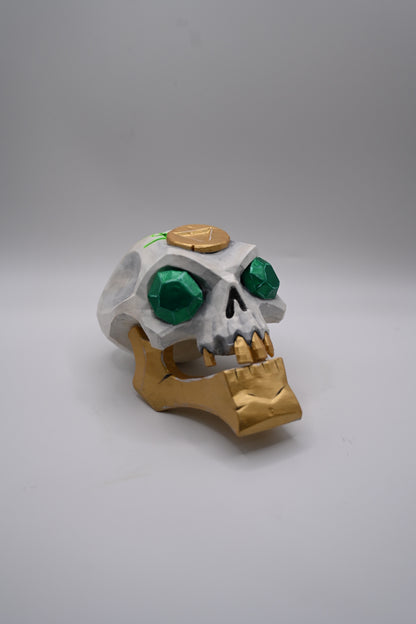 Sea Of Thieves Inspired Gold Hoarder Skull