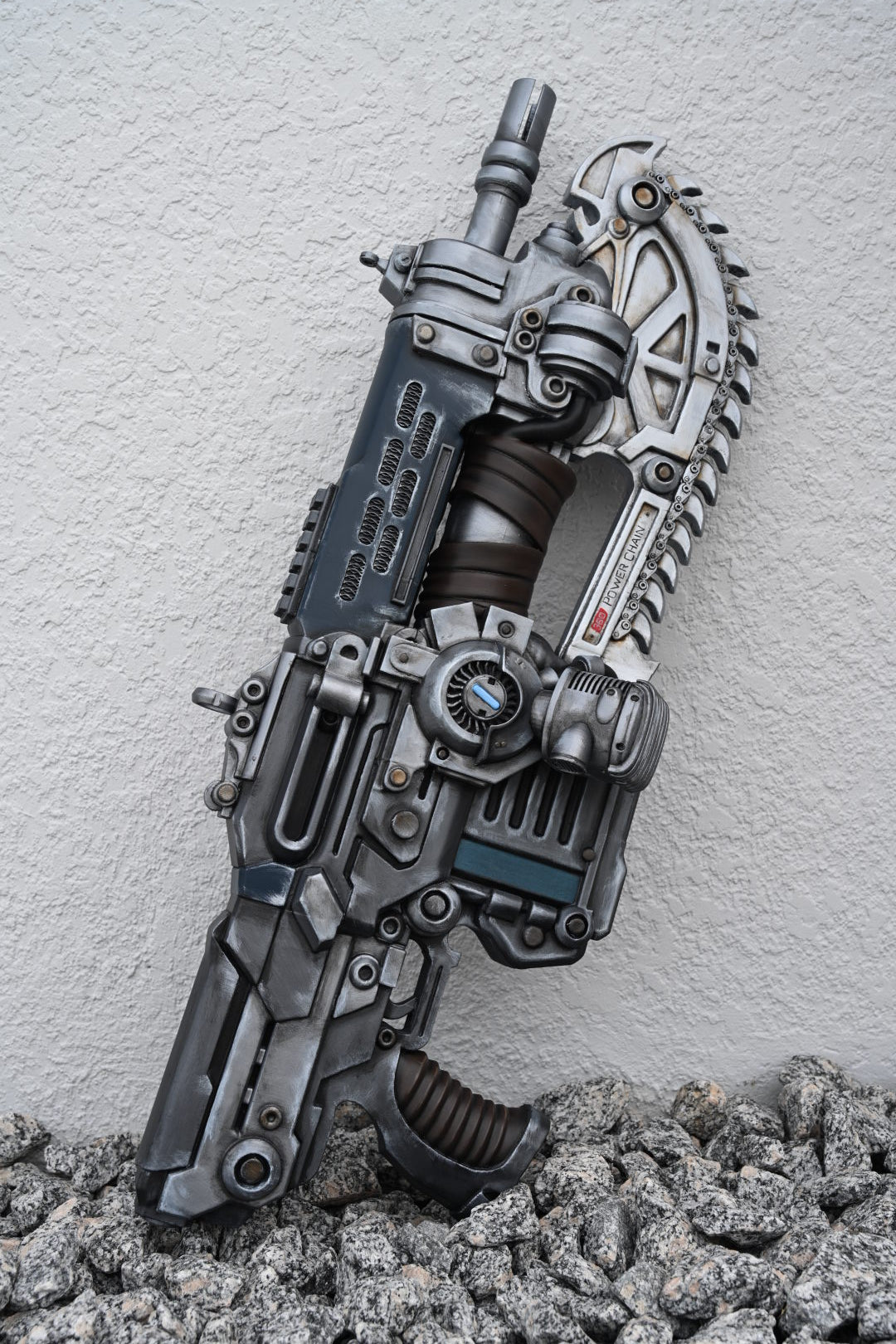 Gears Of War E Day inspired life size Lancer prop