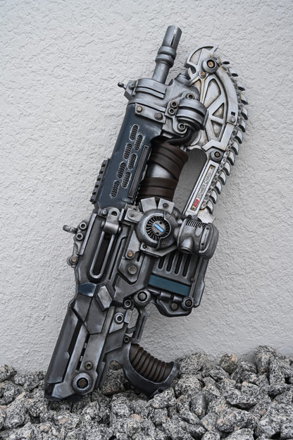Gears Of War E Day inspired life size Lancer prop