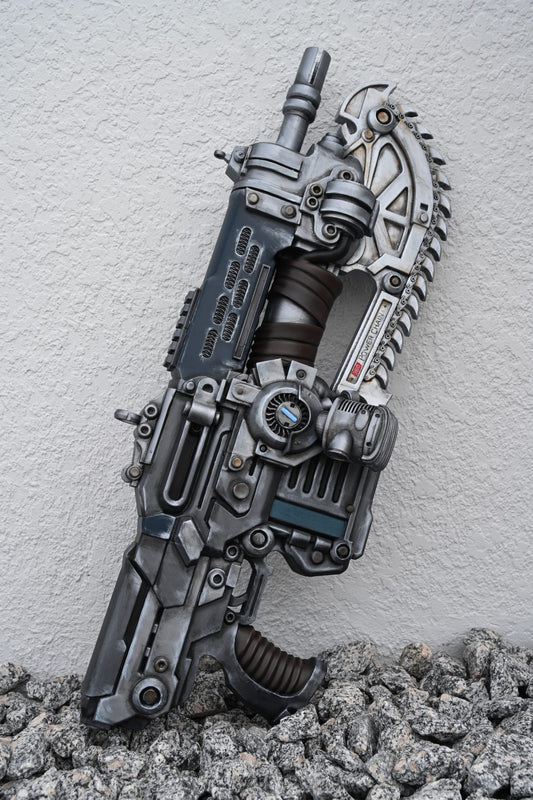 Gears Of War E Day inspired life size Lancer prop