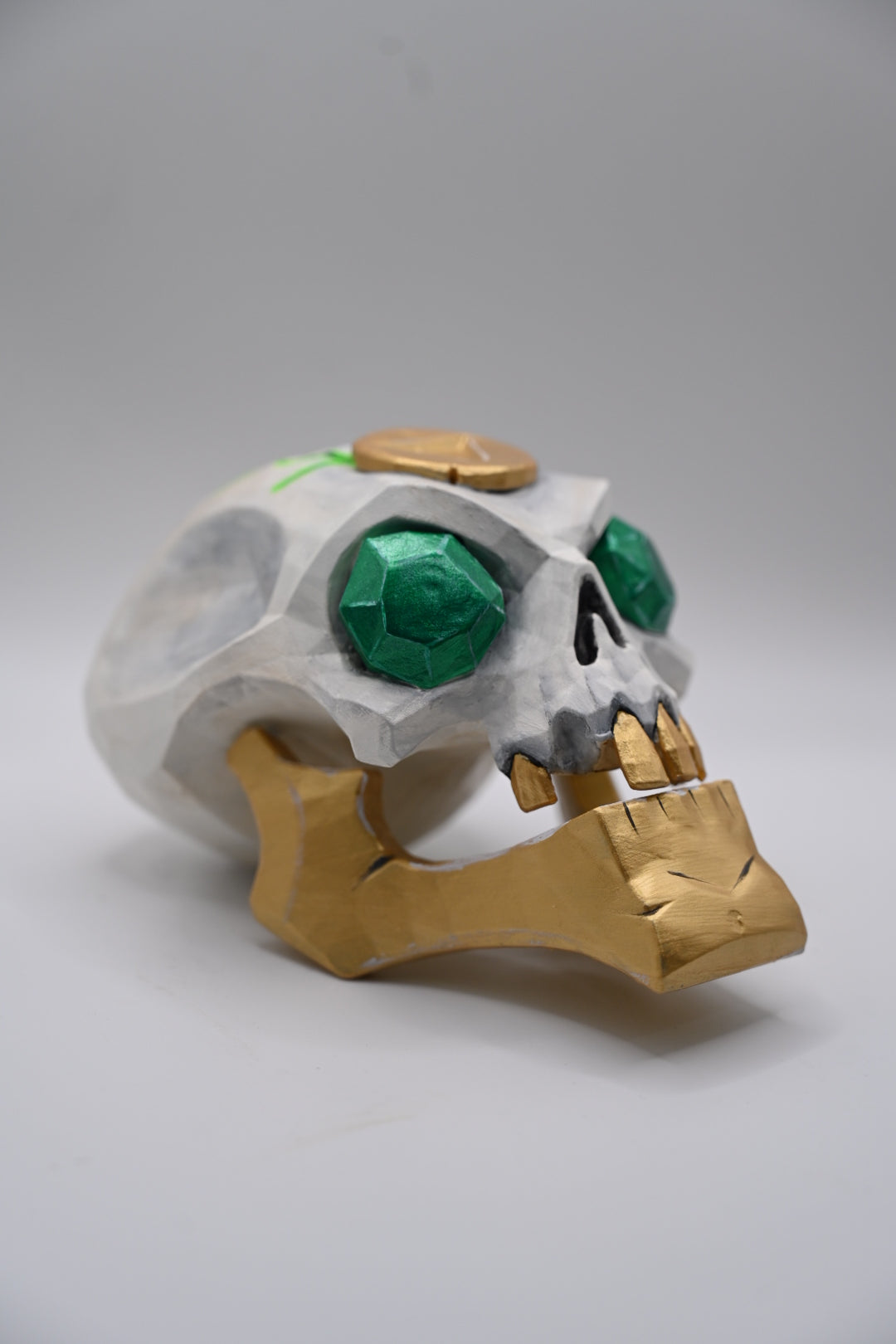 Sea Of Thieves Inspired Gold Hoarder Skull