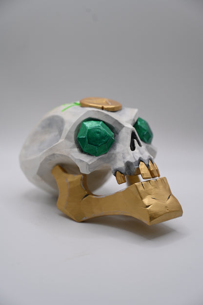 Sea Of Thieves Inspired Gold Hoarder Skull