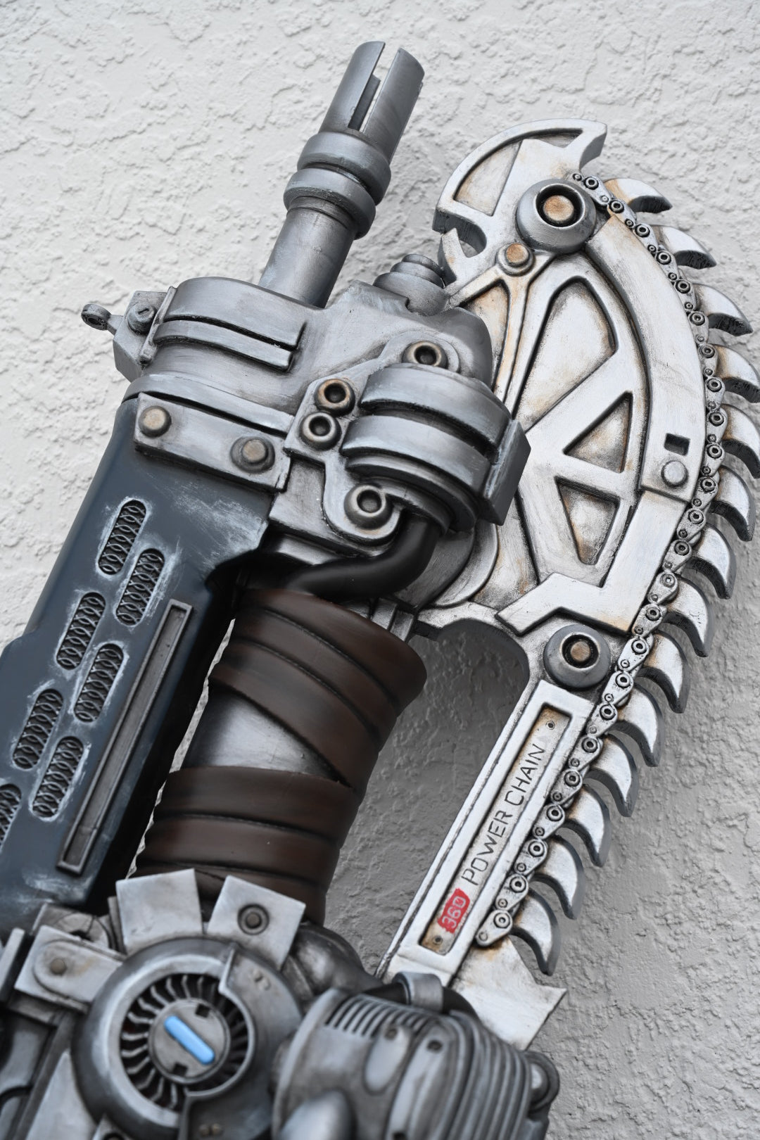 Gears Of War E Day inspired life size Lancer prop