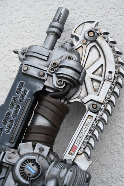 Gears Of War E Day inspired life size Lancer prop