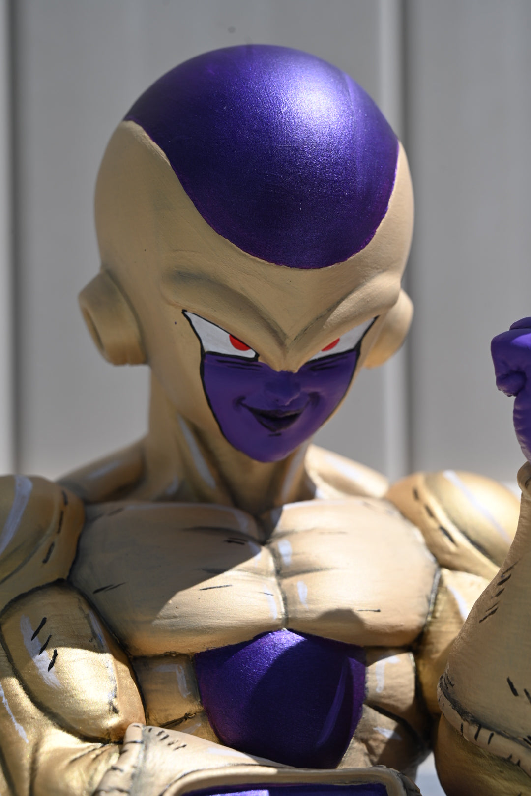 Dragon Ball inspired Golden Frieza character Bust