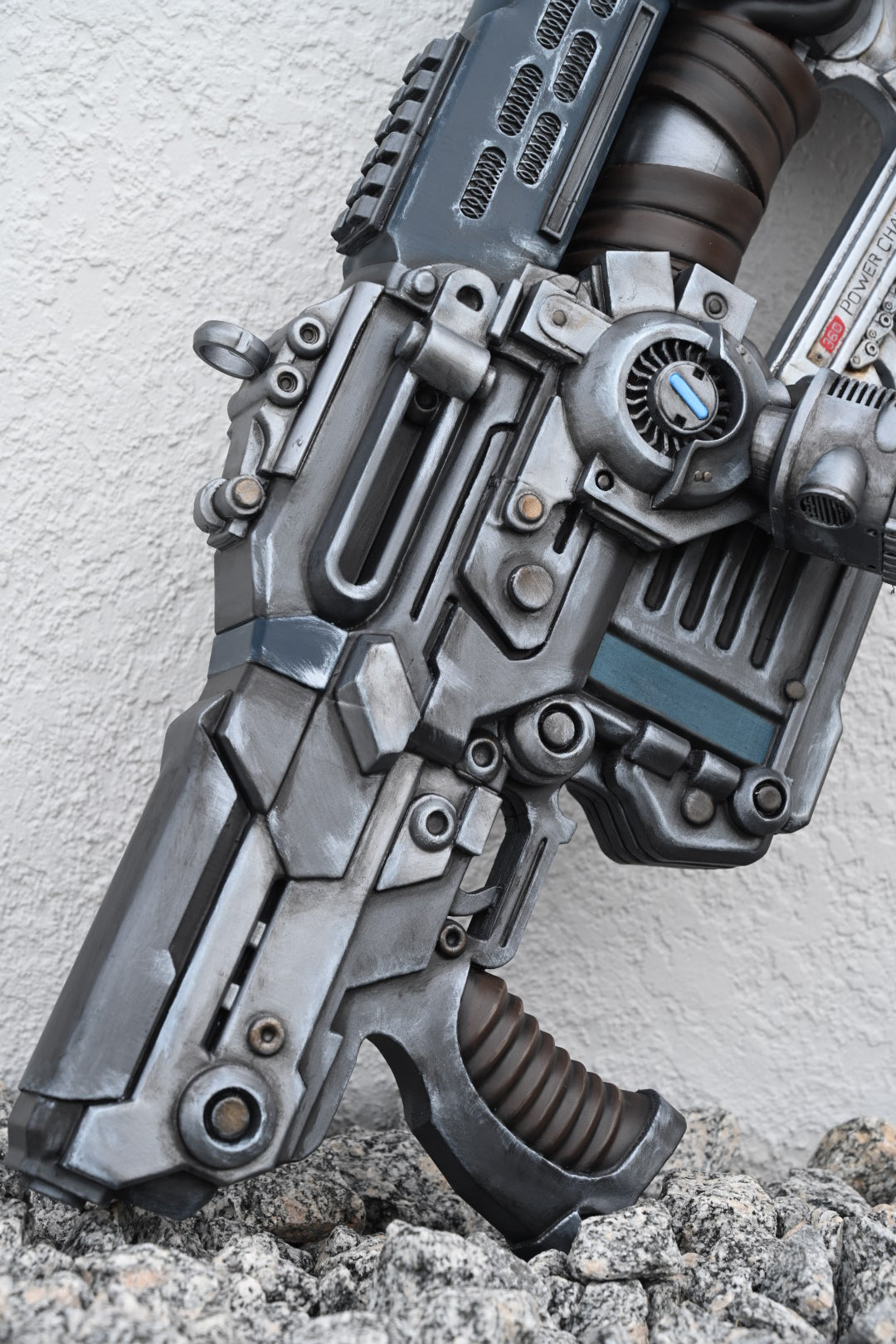 Gears Of War E Day inspired life size Lancer prop