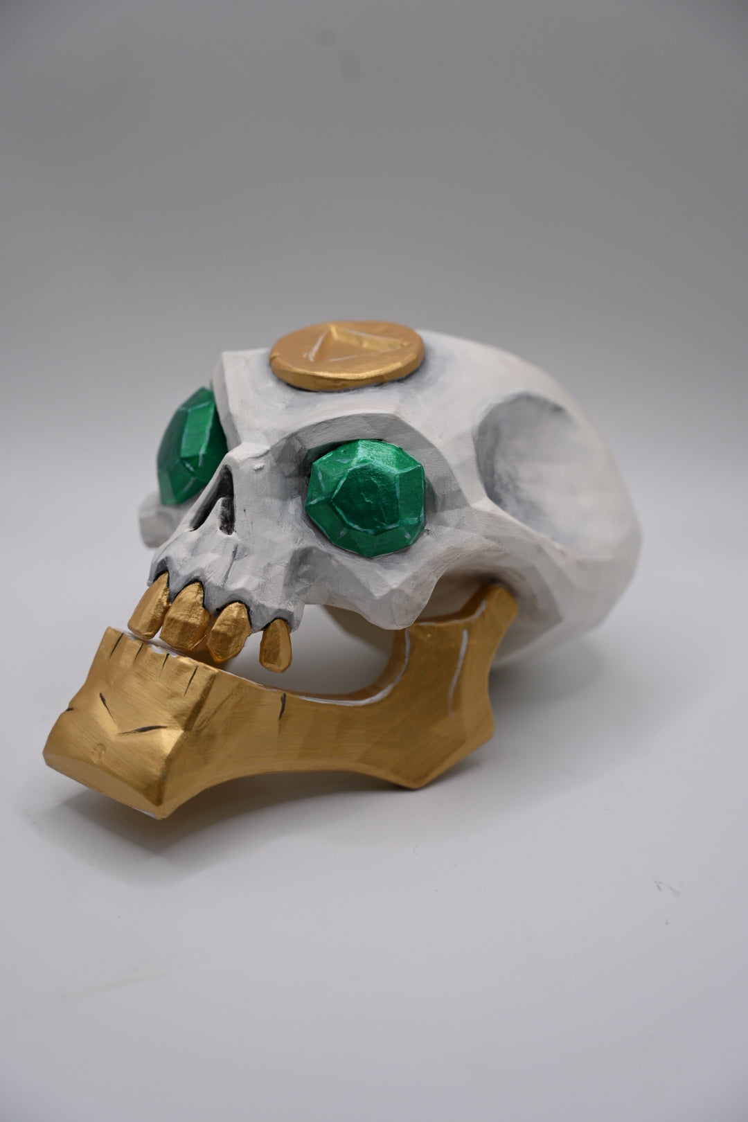 Sea Of Thieves Inspired Gold Hoarder Skull