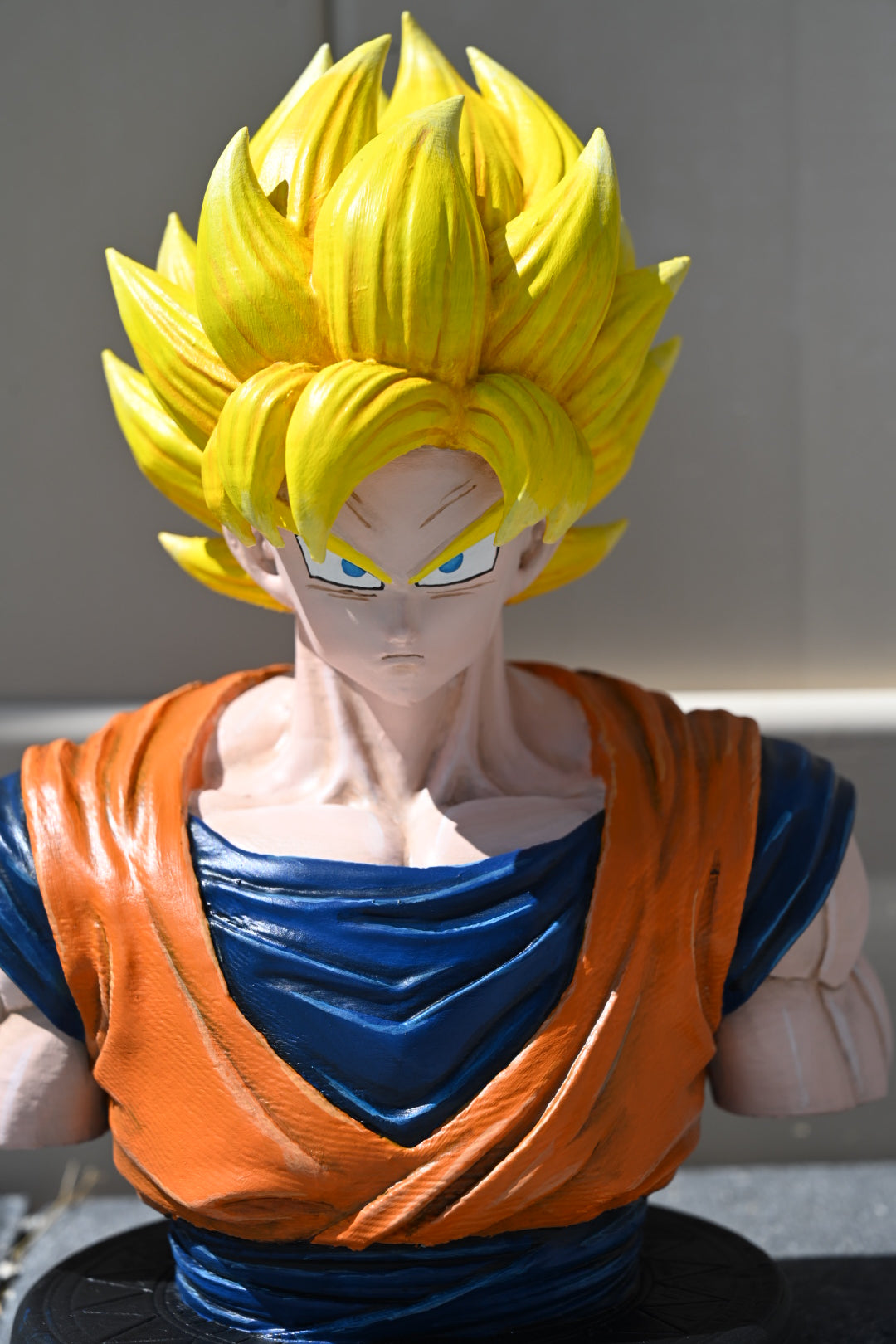 Dragon Ball inspired Super Saiyan Goku Character Bust
