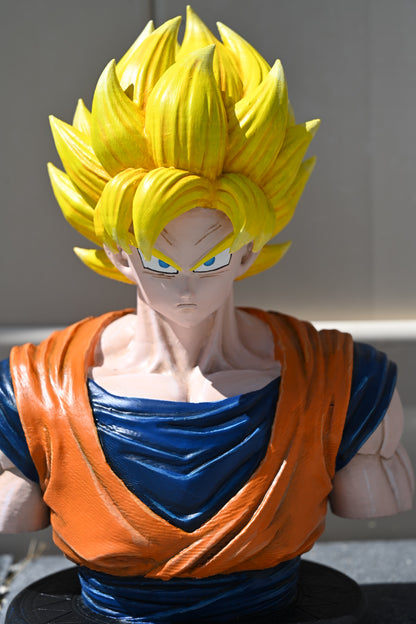 Dragon Ball inspired Super Saiyan Goku Character Bust